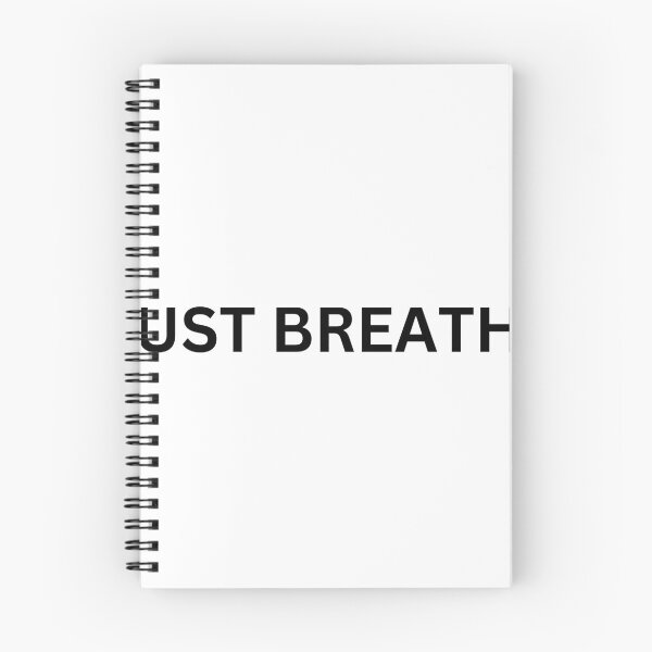Item preview, Just Breathe Minimal Motivational Design designed and sold by ModernMoodCo.