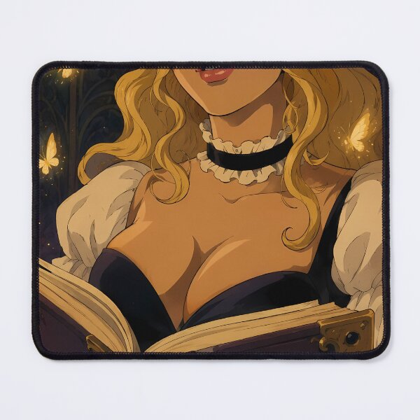 Item preview, Enchanted Spellbook Elf – Dark Fantasy Gothic Anime Illustration designed and sold by  Hollow Moon Studios..