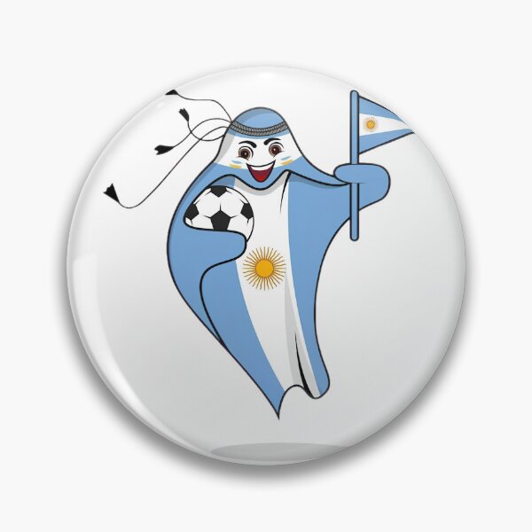 Item preview, Sky Blue Champions Inspired Football Crest – South America Style Badge designed and sold by aminesez22.