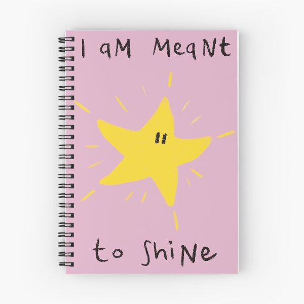 Item preview, I am meant to shine (pink version) designed and sold by tinystarstinymoments.