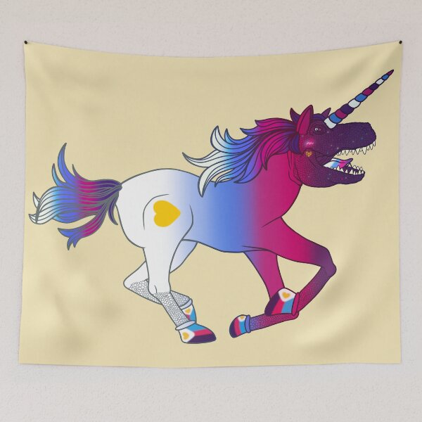 Item preview, Polyamorous Tyrannocorn 2026 designed and sold by Kenvas-Studios.
