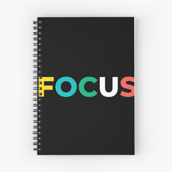 Item preview, Stay Focused Colorful Quote Design | Minimalist Success Mindset Typography designed and sold by No Excuses .