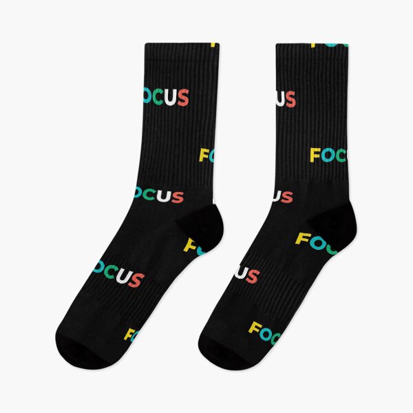 Item preview, Stay Focused Colorful Quote Design | Minimalist Success Mindset Typography designed and sold by No Excuses .