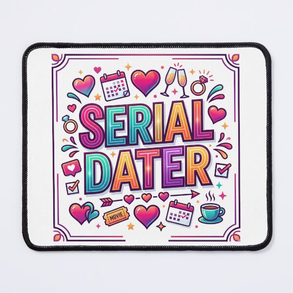 Item preview, dating calendar, engagement ring, champagne glasses, dating advice, dating designed and sold by TrueArtVibes.