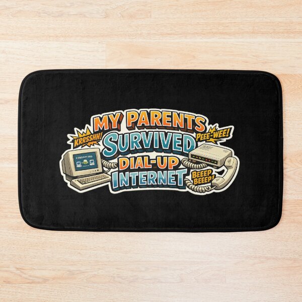 Item preview, My Parents Suvived Dial Up Internet designed and sold by super-think.