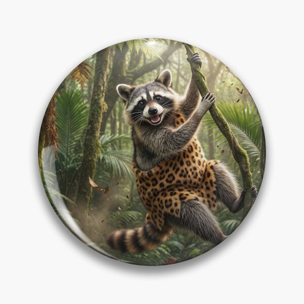 Item preview, Raccoon Tarzan designed and sold by Tridentulus.