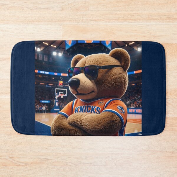 Item preview, Cool bear loves Knicks  designed and sold by LuckyNSleven.