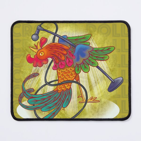 Item preview, Crow and rollo rooster singing designed and sold by Konopikyu.