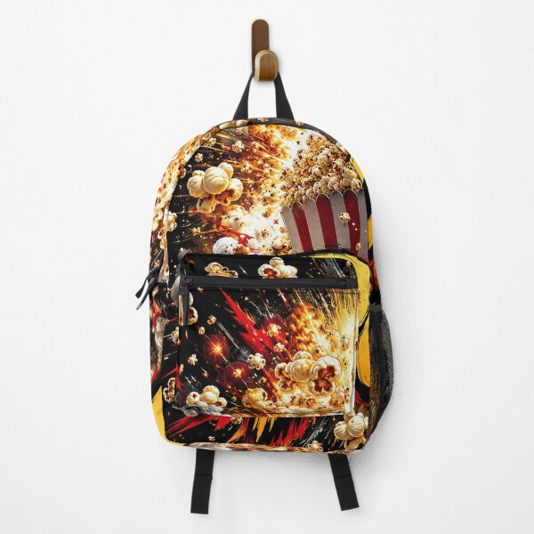 Item preview, Explosive Popcorn Wall Art – Cinematic Movie Night Poster designed and sold by Hookesmode.