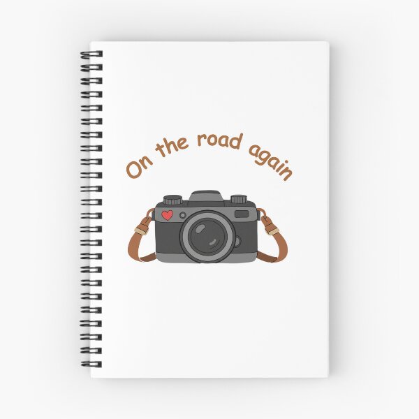 Item preview, On The Road Again - Vintage Camera Illustration designed and sold by Inka Moon Design.
