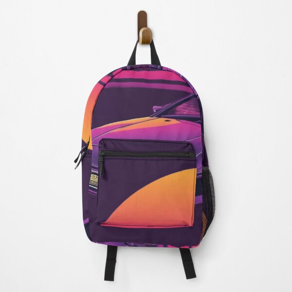 Item preview, Synthwave Cat Driving Retro Sports Car designed and sold by ItzLacarth.