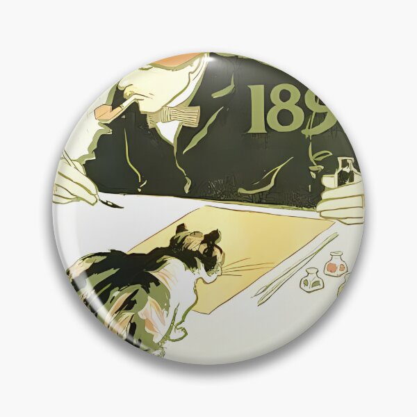Item preview, Vintage 1897 Calendar Design | Cat Art designed and sold by GammaRay.