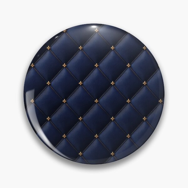 Item preview, Royal Blue Quilted Diamond Pattern – Luxury Tufted Faux Leather Texture designed and sold by Ve state official.