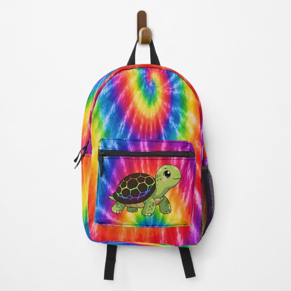 Item preview, Cute Rainbow Pride Tortoise | Kawaii LGBTQ+ Tie Dye designed and sold by velvetearth.