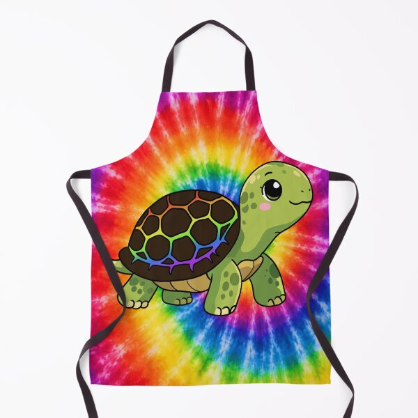 Item preview, Cute Rainbow Pride Tortoise | Kawaii LGBTQ+ Tie Dye designed and sold by velvetearth.