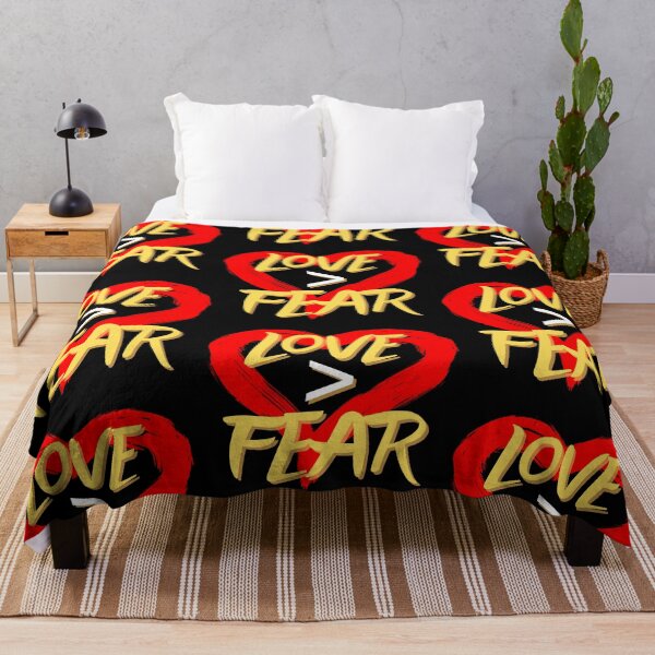Item preview, Love is greater than Fear, Love > Fear designed and sold by thomashutchings.