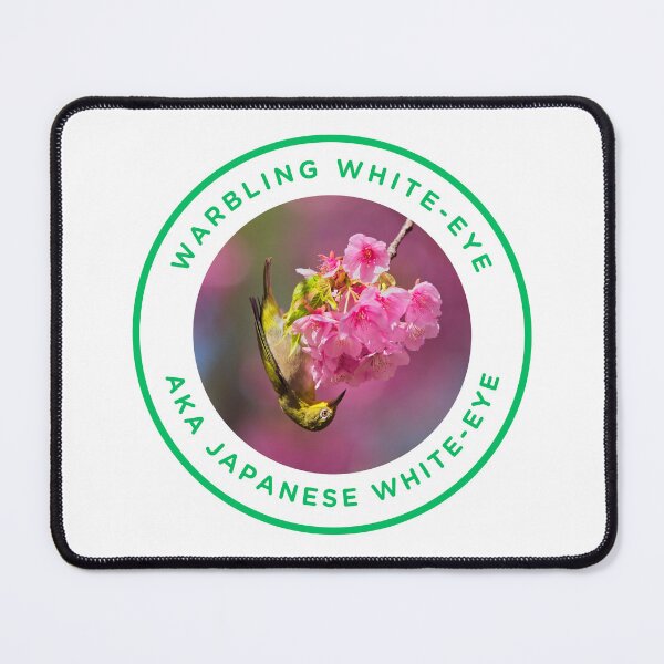 Item preview, Warbling White-eye AKA Japanese White-eye designed and sold by KM Wong Photography.