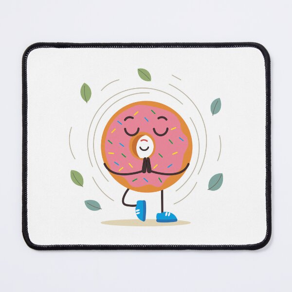 Item preview, Pink Frosted Yoga Donut designed and sold by BetweenForms.