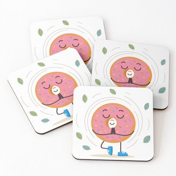 Item preview, Pink Frosted Yoga Donut designed and sold by BetweenForms.