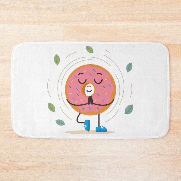 Item preview, Pink Frosted Yoga Donut designed and sold by BetweenForms.