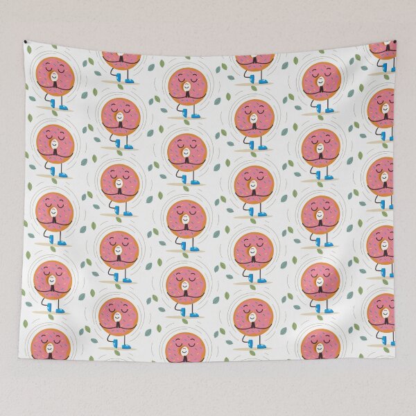 Item preview, Pink Frosted Yoga Donut designed and sold by BetweenForms.