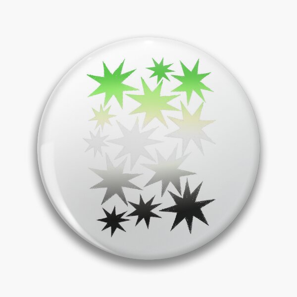 Item preview, Aromantic Pride Stars - Gradient Star Cluster Sticker | LGBTQ Pride Art designed and sold by ghostieking.