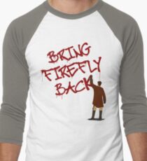 Bring Firefly Back Men's Baseball ¾ T-Shirt