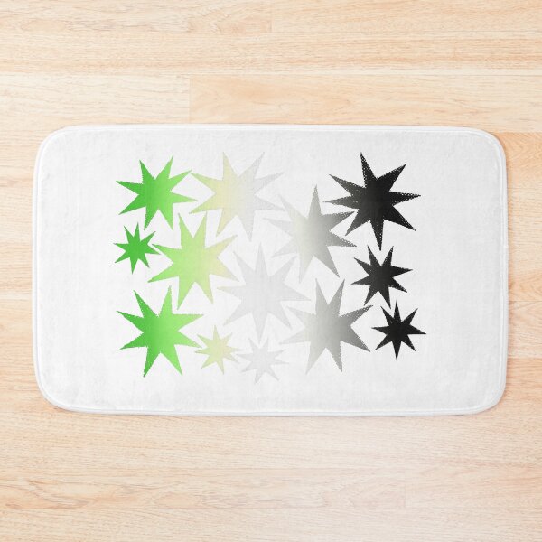 Item preview, Aromantic Pride Stars - Gradient Star Cluster Sticker | LGBTQ Pride Art designed and sold by ghostieking.