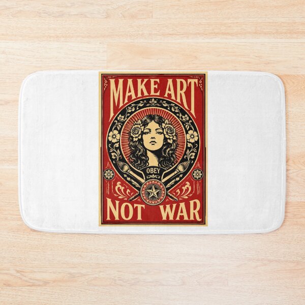 Item preview, Make Art Not War | New Design Make Art OBEY Not War  designed and sold by Maroaly.