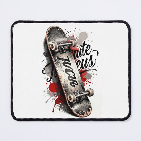 Item preview, Urban Skateboard Ink Splash - Streetwear Graffiti Art designed and sold by gokhanuzen.