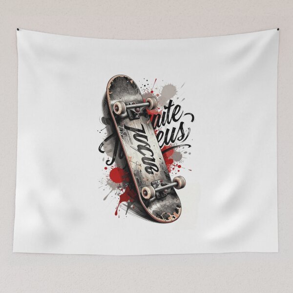 Item preview, Urban Skateboard Ink Splash - Streetwear Graffiti Art designed and sold by gokhanuzen.