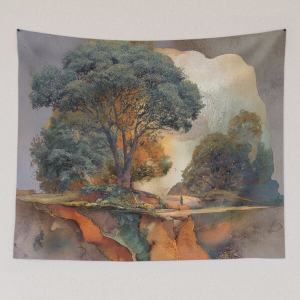 Item preview, Tree of life landscape  designed and sold by baksuart.