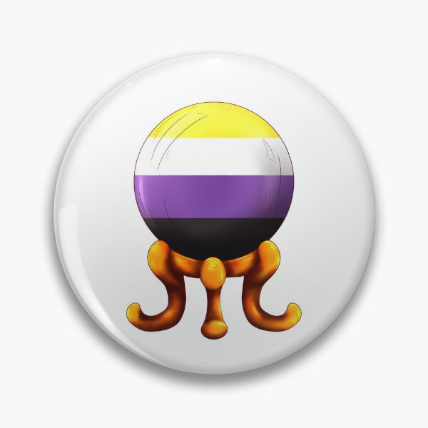 Item preview, Crystal ball : non-binary designed and sold by MarthsOdyssey.