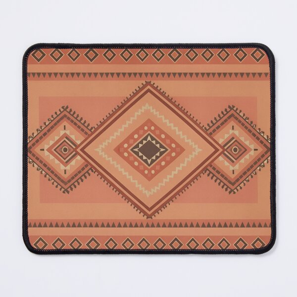 Item preview, Warm Peach Southwestern Tribal Art Illustration designed and sold by arteresting-art.