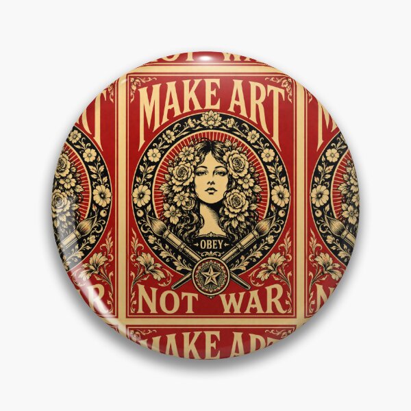 Item preview, Make Art Not War | New Design Make Art OBEY Not War  designed and sold by Maroaly.