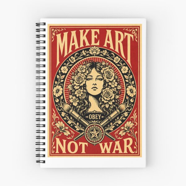 Item preview, Make Art Not War | New Design Make Art OBEY Not War  designed and sold by Maroaly.