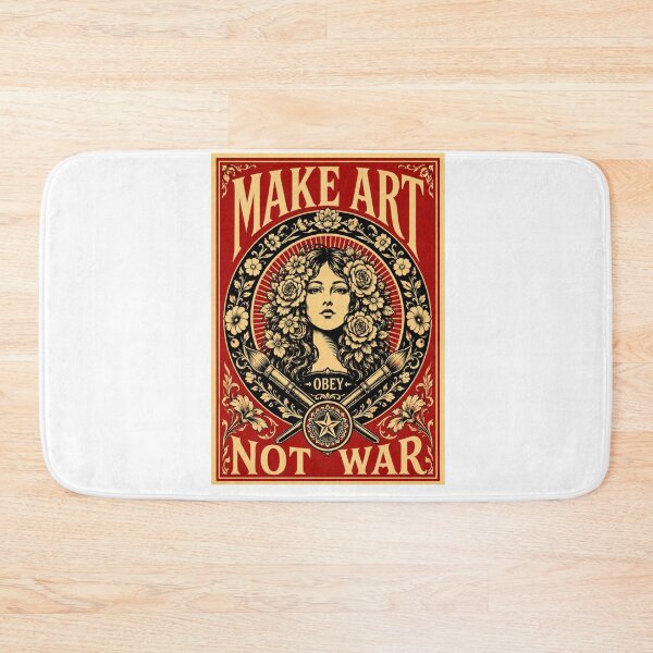 Item preview, Make Art Not War | New Design Make Art OBEY Not War  designed and sold by Maroaly.