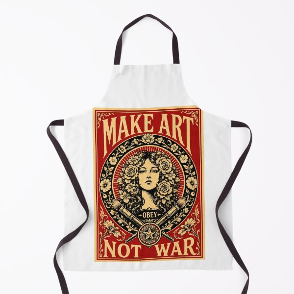 Item preview, Make Art Not War | New Design Make Art OBEY Not War designed and sold by Maroaly.