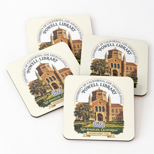 Item preview, UCLA Powell Library - Classic Oil Painting Style designed and sold by EvergreenPark - Tee Studio.