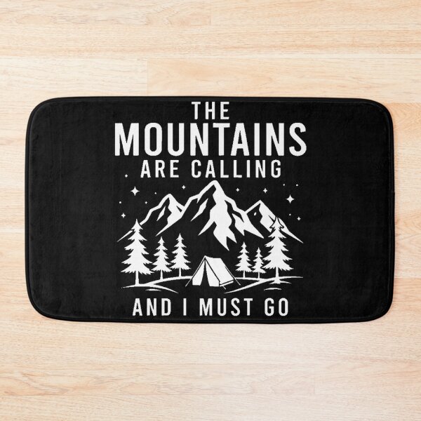 Item preview, The Mountains Are Calling And I Must Go Camping designed and sold by Syrupulse.