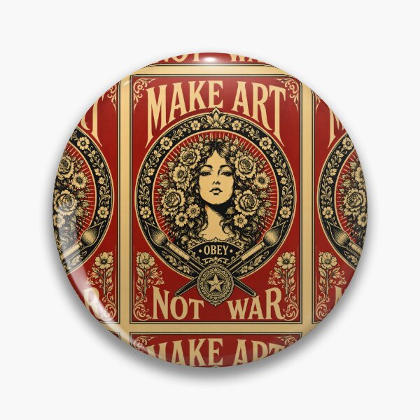 Item preview, Make Art Not War | New Design Make Art OBEY Not War  designed and sold by Maroaly.