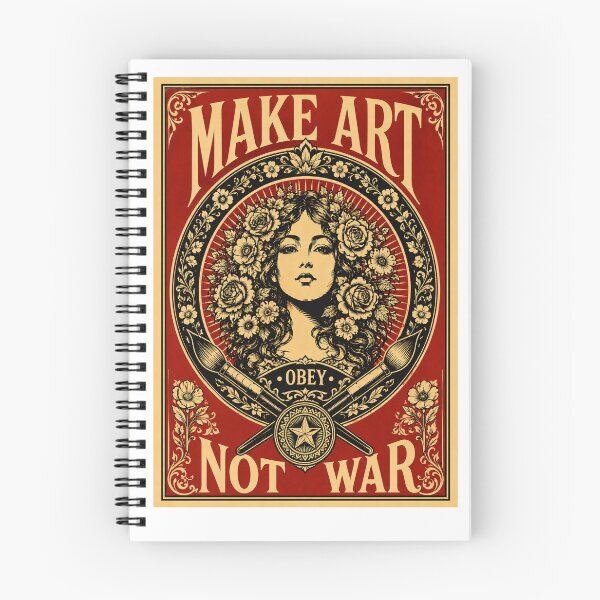 Item preview, Make Art Not War | New Design Make Art OBEY Not War  designed and sold by Maroaly.