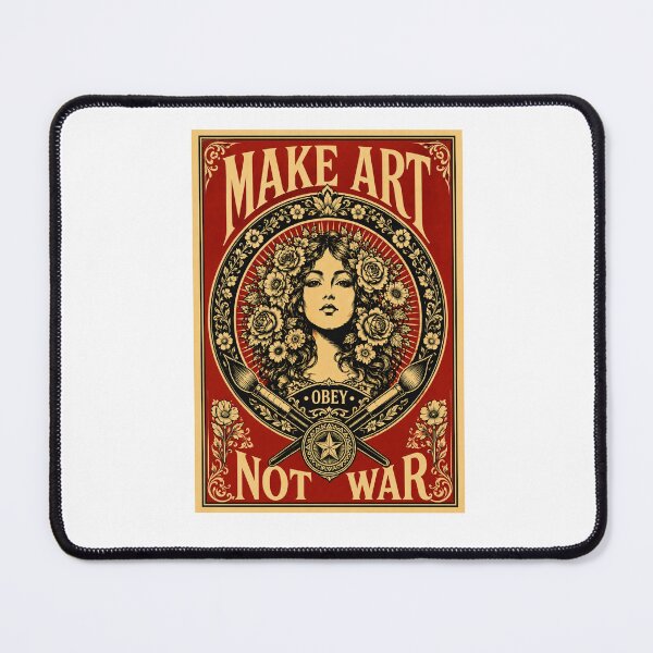 Item preview, Make Art Not War | New Design Make Art OBEY Not War designed and sold by Maroaly.