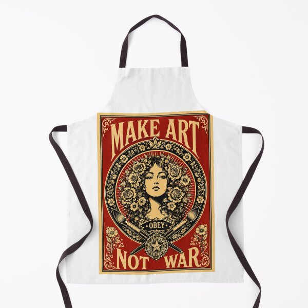 Item preview, Make Art Not War | New Design Make Art OBEY Not War designed and sold by Maroaly.