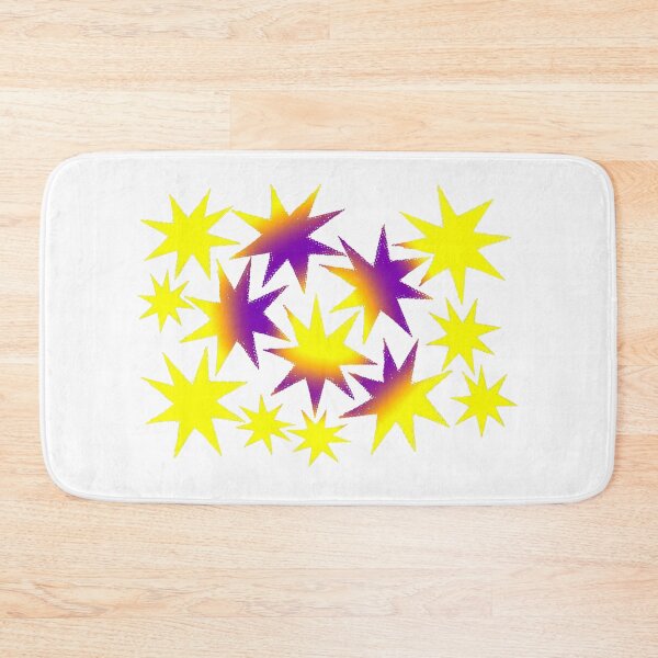 Item preview, Intersex Pride Stars - Gradient Star Cluster Sticker | LGBTQ Pride Art designed and sold by ghostieking.