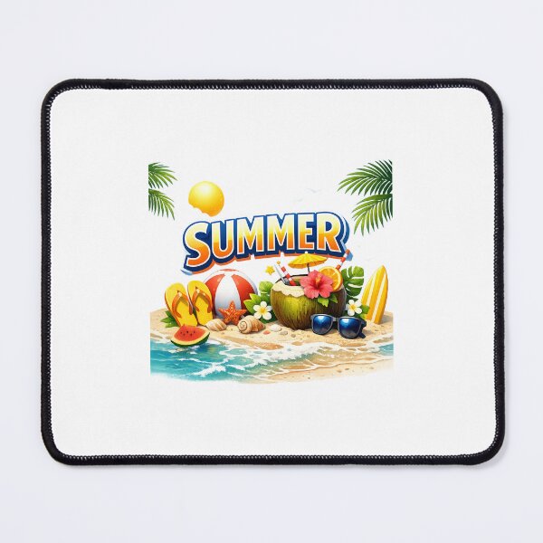 Item preview, Summer Beach Paradise Tropical Vacation Graphic designed and sold by AchraffPrint.