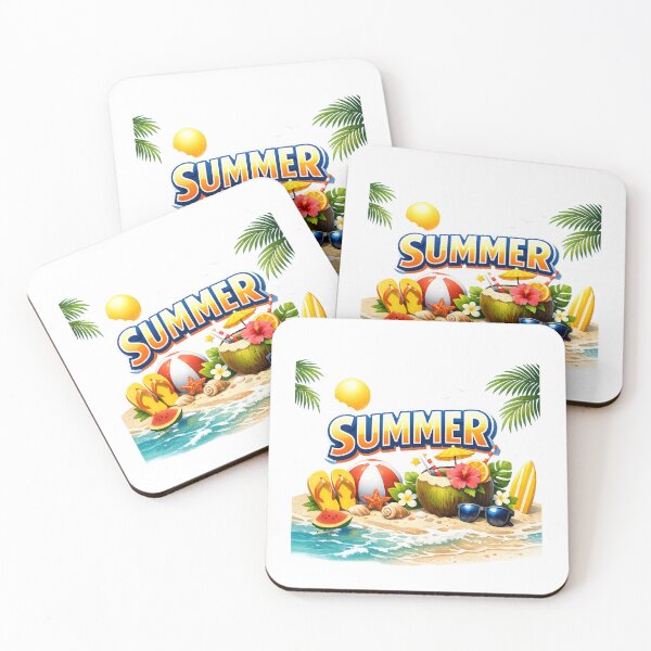 Item preview, Summer Beach Paradise Tropical Vacation Graphic designed and sold by AchraffPrint.