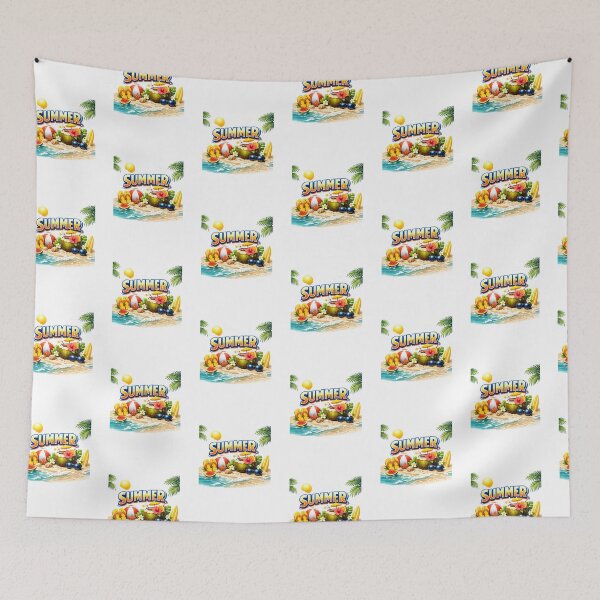Item preview, Summer Beach Paradise Tropical Vacation Graphic designed and sold by AchraffPrint.