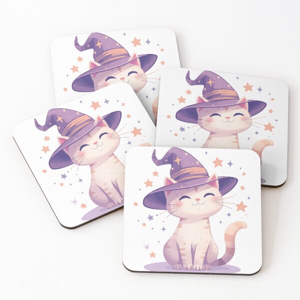 Item preview, Magic Wizard Cat designed and sold by PurrfectClubArt.