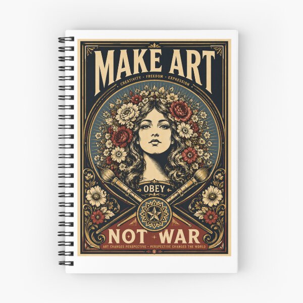 Item preview, Make Art Not War | New Design Make Art OBEY Not War  designed and sold by Maroaly.